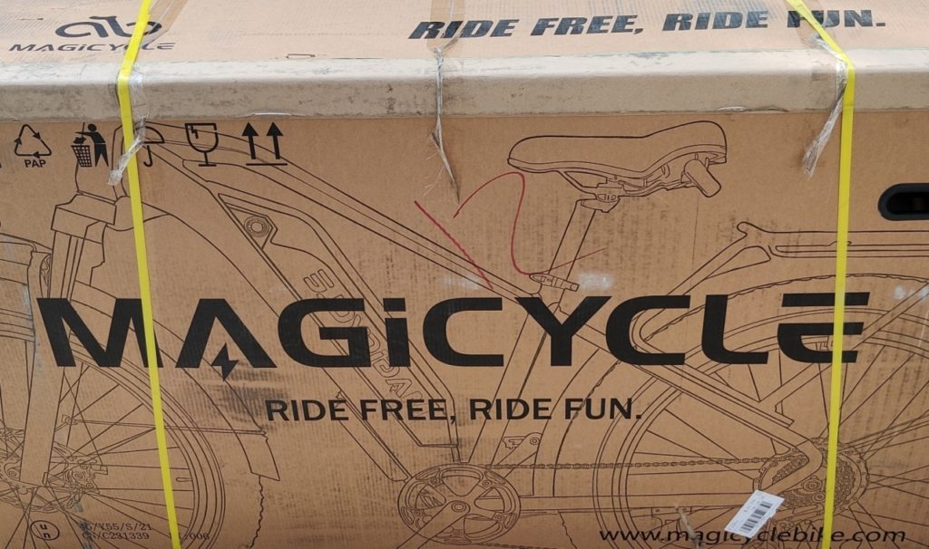 Magicycle Shipping Box