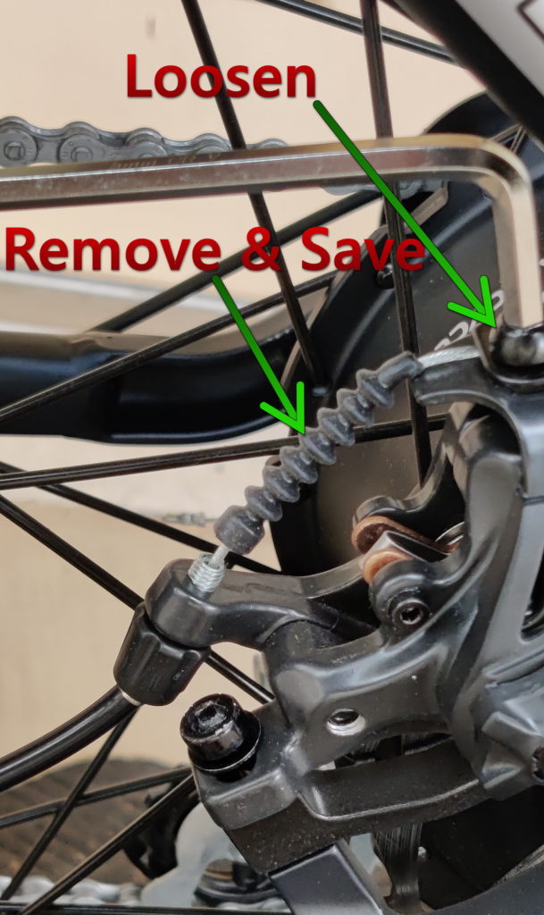 Remove Brake Cable